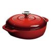 Cast Iron 3 Quart Enameled Dutch Oven Red