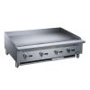 48" Griddler (24" Depth)  4-Burner Commercial  Griddle in Stainless Steel  with 4  legs