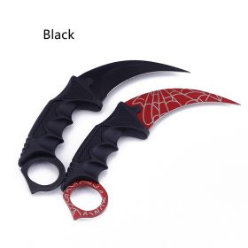 Wild Survival Multi-functional Hunting Knife (Color: Black)