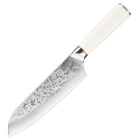 Kitchen Knives Are Forged By Hand (Option: 7inch threevirtue knife)