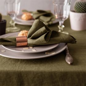 Cloth Mat Kitchen Photography Props (Option: Olive Green-45x45cm)