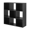 9-Cube Storage Organizer, Black