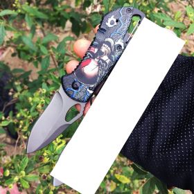 Camp Defense Mini Pocket Knife (Option: 3D skull)