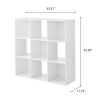 9-Cube Storage Organizer, Black